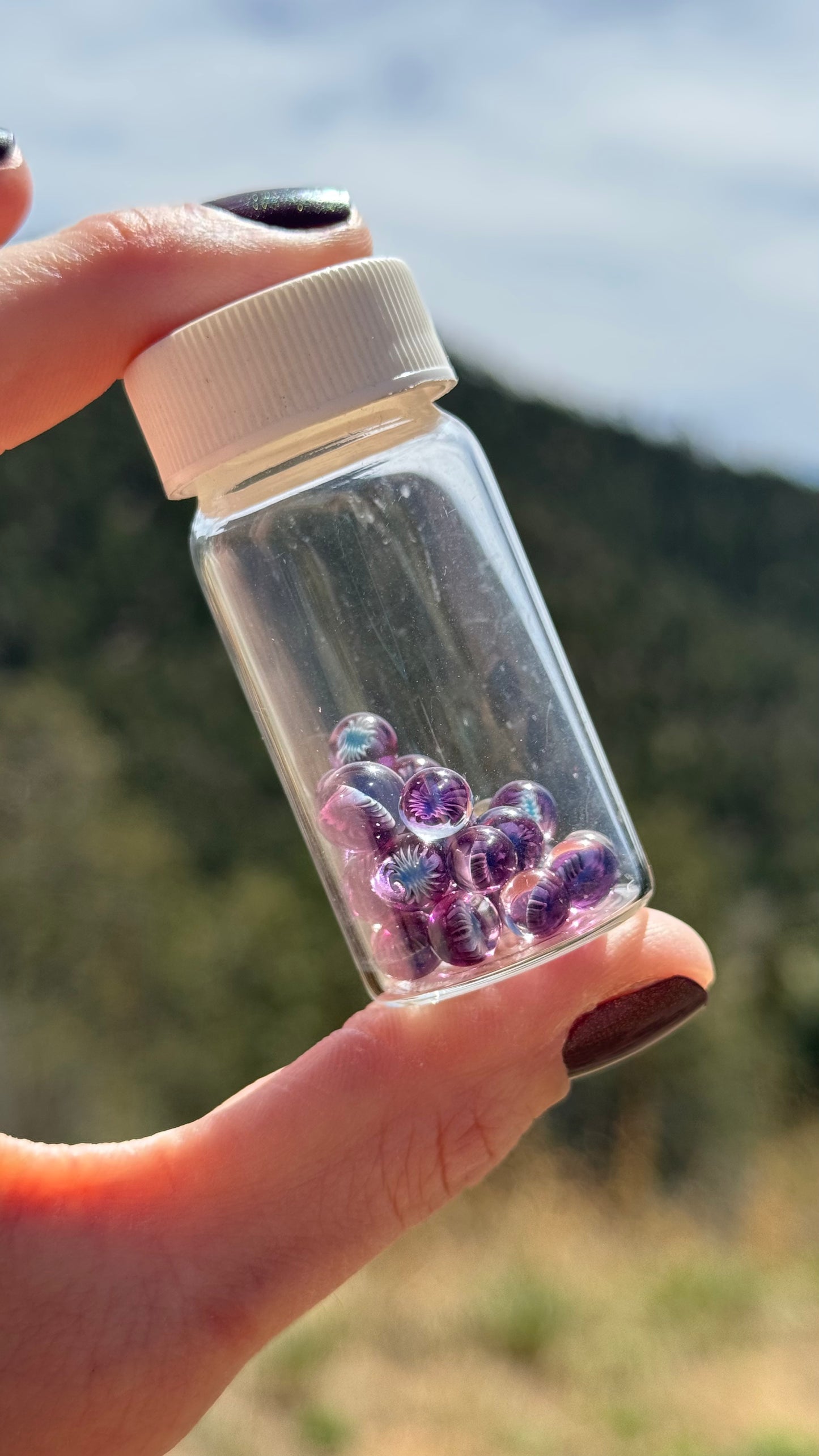 Ice Wigwag Royal Jelly Mini Marbles