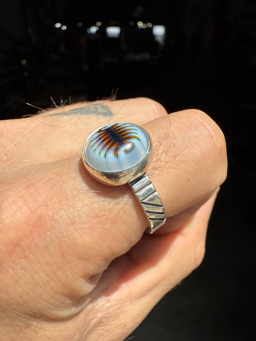 Millie ring Collab with Clinton Reynolds